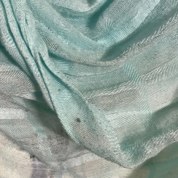 Blue Infinity Scarf - Picture 2 of 2